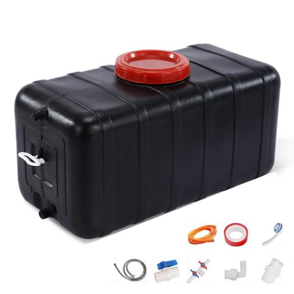 80L/120L/160L 太陽熱温水器、屋外大容量シャワータンク、太陽光で水を暖める、災害時に使用する 旅行 水遣り 海水浴 防災対策 太陽光で水を暖め