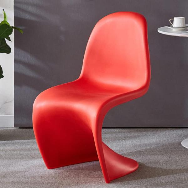 ダイニングチェア パントンチェア スタッキングチェア コーヒーチェア おしゃれ 北欧 モダン デザイナーズ家具 ジェネリック 樹脂製家具 ファッション 省スペー