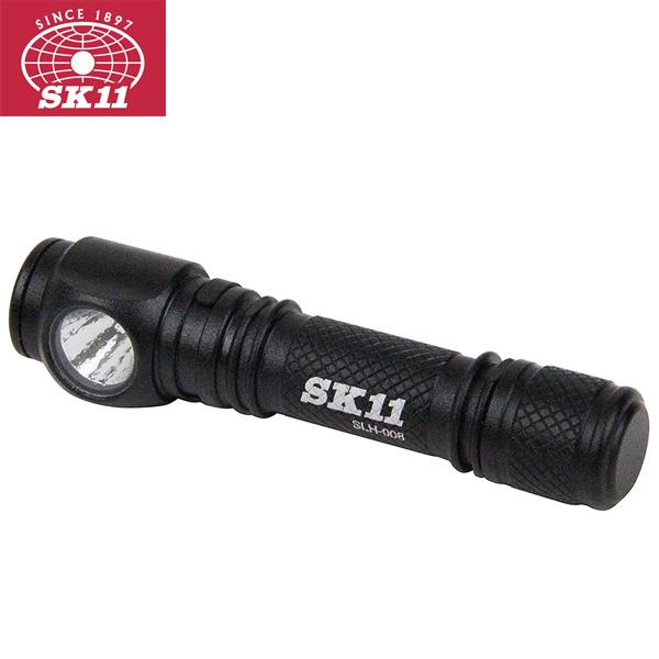 SK11 ヘッドライト 懐中電灯 ヘッドランプ LED 乾電池式