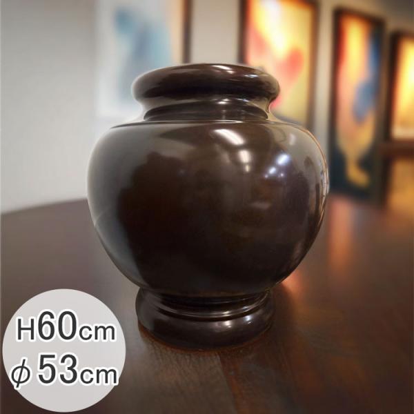 商品番号：s-kk040【サイズ】高さ約60cm 直径約53cm 底部径約35cm【送  料】 無料(北海道・沖縄・離島地域は別途となります。）暖をとる　和気あいあいの心温まる雰囲気を醸し出す高級感のあるくりぬき手あぶり火鉢です。太い大木を...