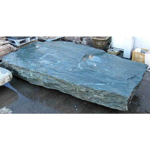 三波石 巨石 沓脱石 飛び石 延段 踏石 幅約3m63cm 特大 庭石 敷石 和風