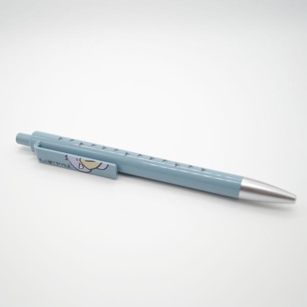エコボールペン ハシビロコウ「めし食ってるか」 OBP再生樹脂 0.7mm 140mm 文房具 鳥 グッズ かわいい オリジナル 筆記用具 学校 仕事 プレゼント
