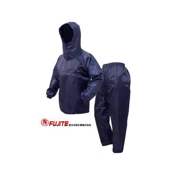 ワークマンやホームセンターなどでおなじみのいわゆる通常のしっかりしたヤッケです。安いからといって薄いなどといったことはありません。撥水加工、防風、防塵や汚れ防止に最適な上下組みです。品質：ポリエステル/100％(撥水コーティング)カラー：ネ...