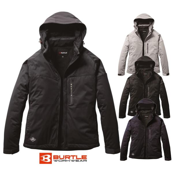 クレイジーなストレッチ性と防水性、防風性、保温性を兼ね備えるスポーティなルックスの多機能軽防寒ウェアワークシーンでタフな動きに適応するスーパーストレッチ素材防水、防風性に優れるラミネート加工とライニングのマイクロフリースが高い保温性を確保男...