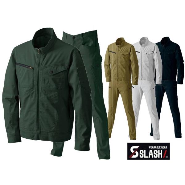 送料無料】SLASH 異次元のストレッチ 上下セット 正規代理店 S〜5L