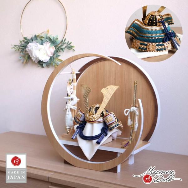 送料込み　兜人形　兜飾り一式セット　端午の節句　五月人形　こどもの日 masumura-dolls_10001929