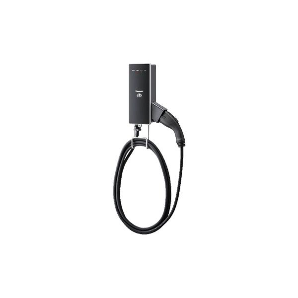 パナソニック充電器 楽天市場】パナソニック カバー付屋外EV充電器+Dポール