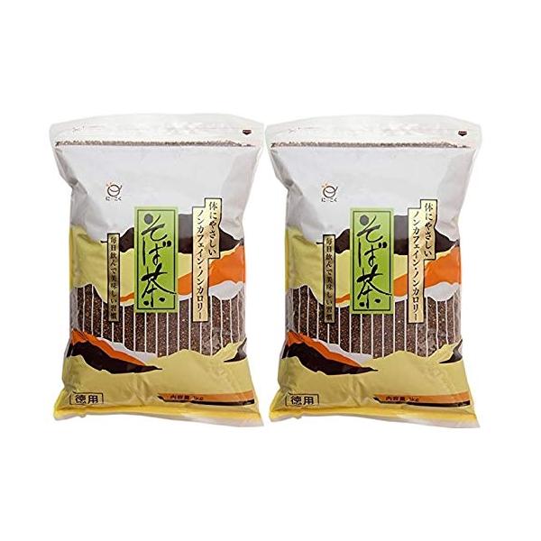 他サイト： 日穀製粉 純そば茶 1kg 2袋セットの商品画像