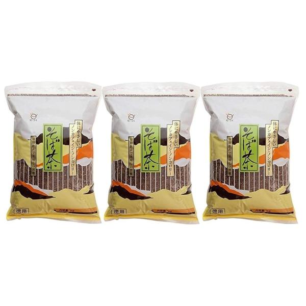 日穀製粉 純そば茶 1kg 3袋セット