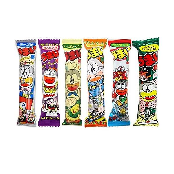 他サイト： やおきん うまい棒 人気８種類x５本 40本セットの商品画像