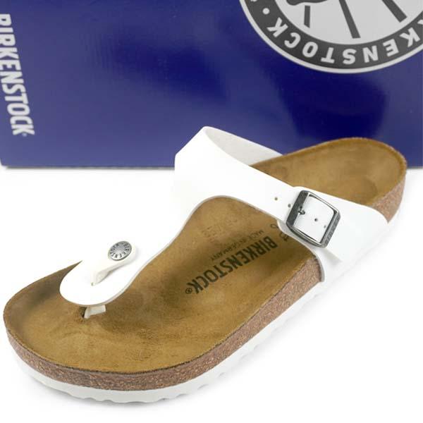 ビルケンシュトック BIRKENSTOCK GIZEH BS 745531 ギゼ ビルコフロー 白 ホワイト トング サンダル シンプル 鼻緒 ストラップ レディース/メンズ 送料無料