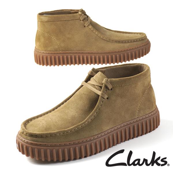 Clarks（クラークス） Clarks Torhill Hi トーヒル ハイ 26173663 厚底