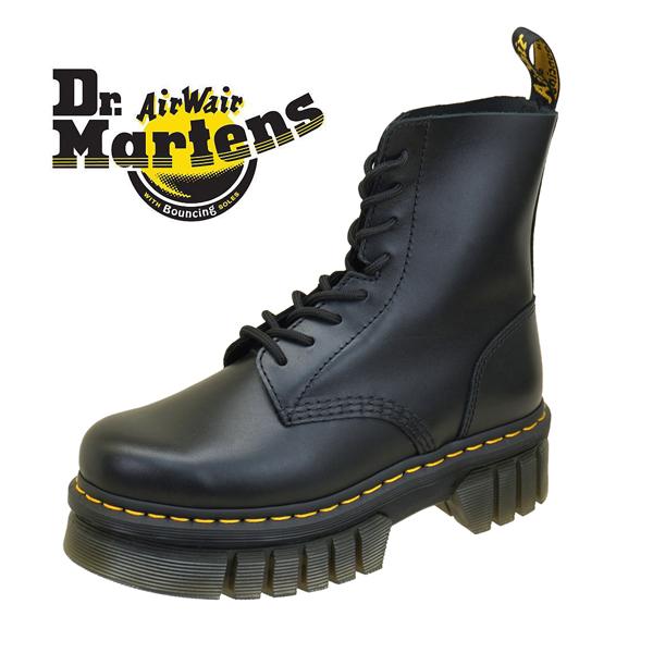 ドクターマーチン Dr.Martens AUDRICK 8-EYE BOOT 27149001 厚底 黒 8ホールブーツ レディース チャンキーソール  日本正規品