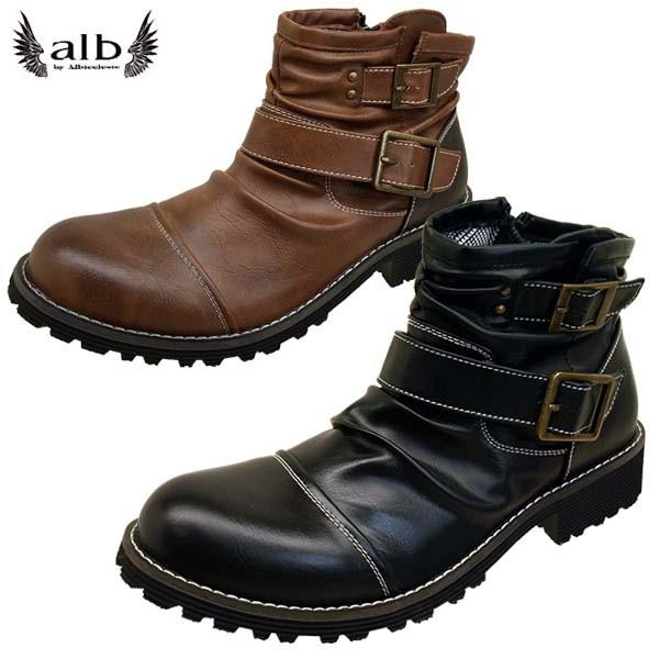 アルビセレステ Albiceleste カジュアルブーツ サイドファスナー メンズ Fkalb クリックマーケットmasuya 通販 Yahoo ショッピング