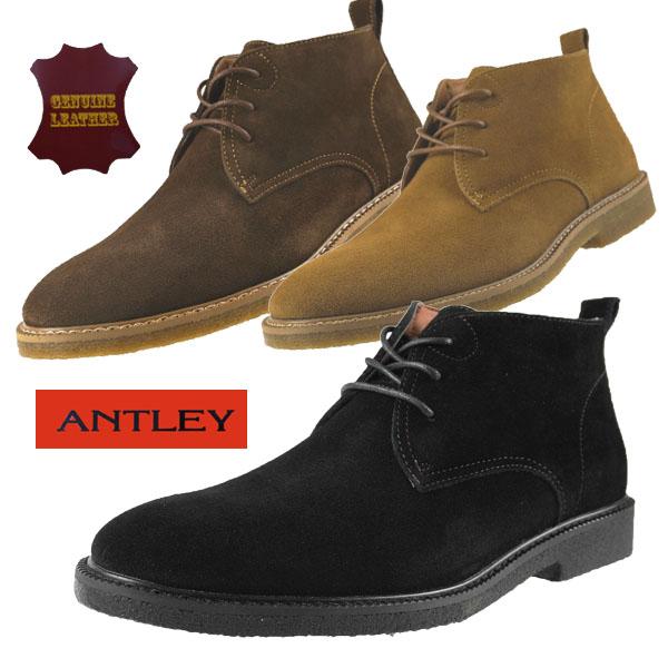 クリアランス特価】アントレー ANTLEY チャッカブーツ 11791 ビジネス