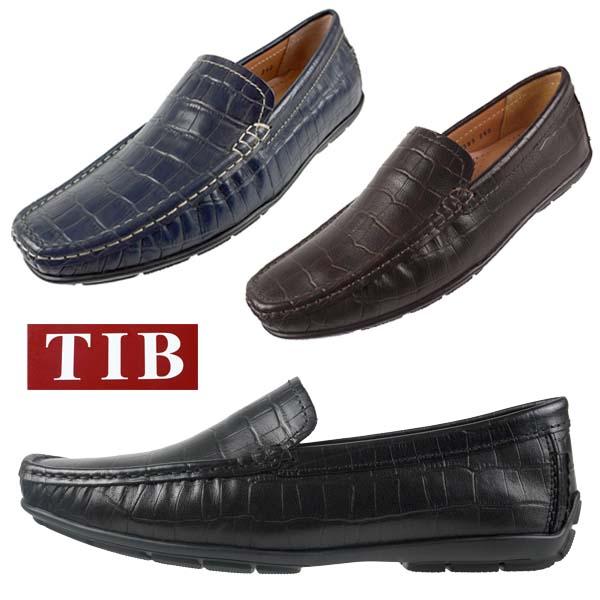ティーアイビー T.I.B 9393 ドライビングシューズ スリッポン