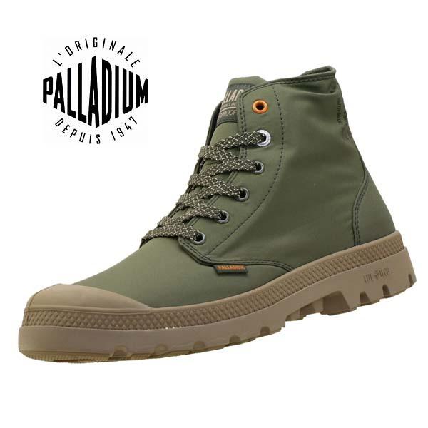 [30％OFF] 男女兼用 パラディウム PALLADIUM PAMPA PUDDLE LITE 76978-309 パンパ パドルライトプラス  ウォータープルーフ 防水 オリーブ レインシューズ