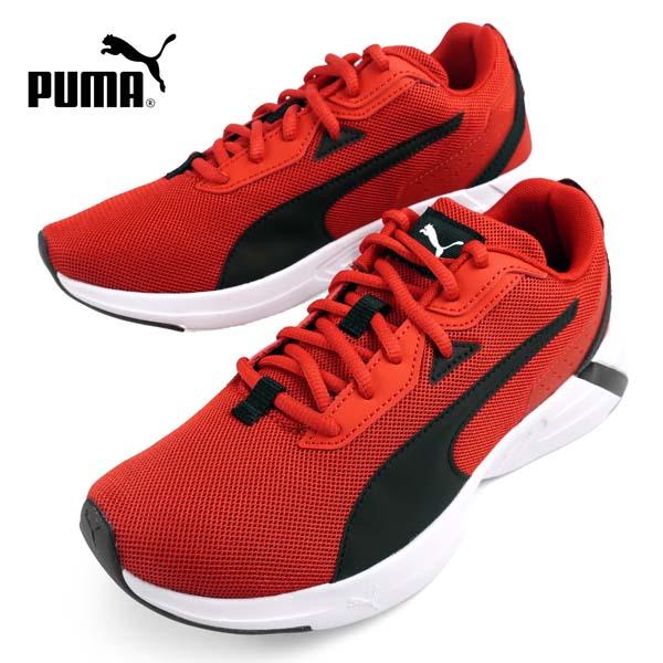 【クリアランス特価】プーマ PUMA SPACE RUNNER 193723 04 スペース ランナー ランニングシューズ レッド スニーカー ウォーキング カジュアル 部活 通学 メンズ