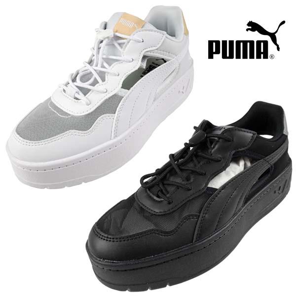 完売必須 puma コート ラリー スカイ ミュール スニーカー 厚底 セール】PUMA プーマ ウィメンズ コート ラリー スカイ ミュール