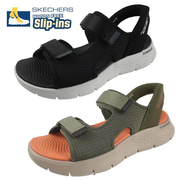 SKECHERS スケッチャーズ SLIP-INS GO WALK FLEX SANDAL - EASY