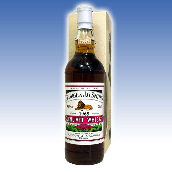 ゴードン＆マクファイル グレンリベット1965 43% 700ml : 枡屋酒店