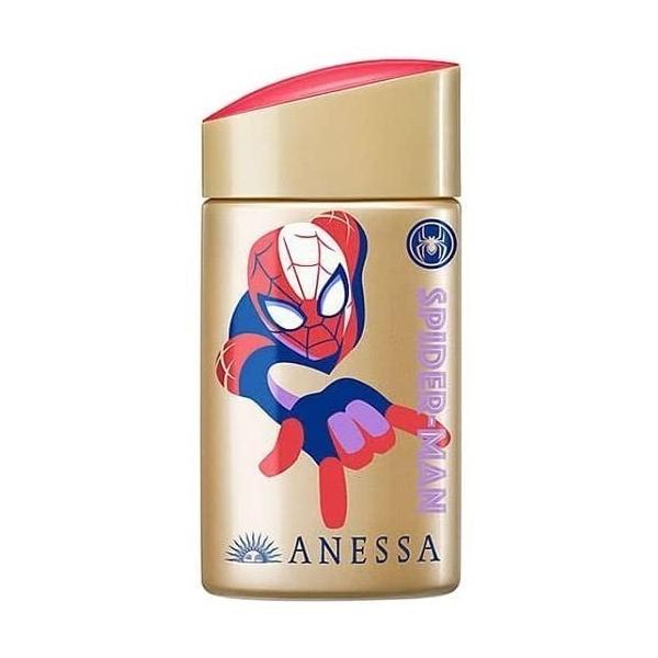 数量限定2022限定ANESSA×MARVELのスパイダーマンデザイン。汗、水、熱、そして空気中の水分でUVブロック膜が強くなる。スキンケアもできる最強*UVミルク。驚くほどさらさらな使い心地だから日常使いもしやすいアイテム！驚くほどさらさ...