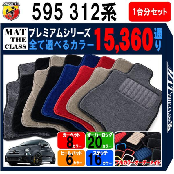 三連休限定値下げ アバルト595 マッキナ ラゲッジマット 三連休