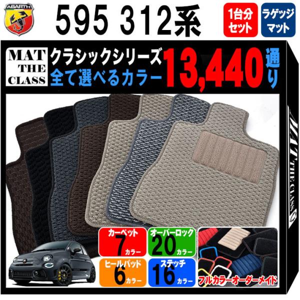 三連休限定値下げ アバルト595 マッキナ ラゲッジマット - メルカリ