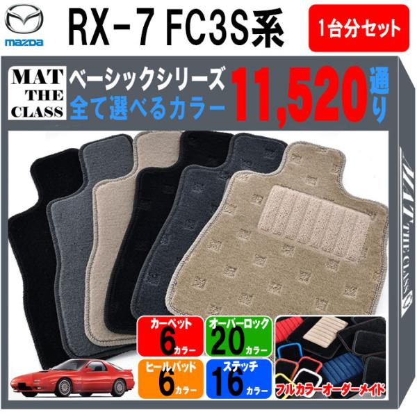 FC3Sフロントマット&ウェザーストリップのセット FC3Sフロントマット&ウェザーストリップのセット