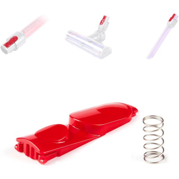 Dysonトリガースイッチ 交換用 ダイソンツールクリップ V7 V8 V10 V11 V15掃除機電気駆動部品 スプリング付きクリーナーヘッドスイッチボタン 互換品