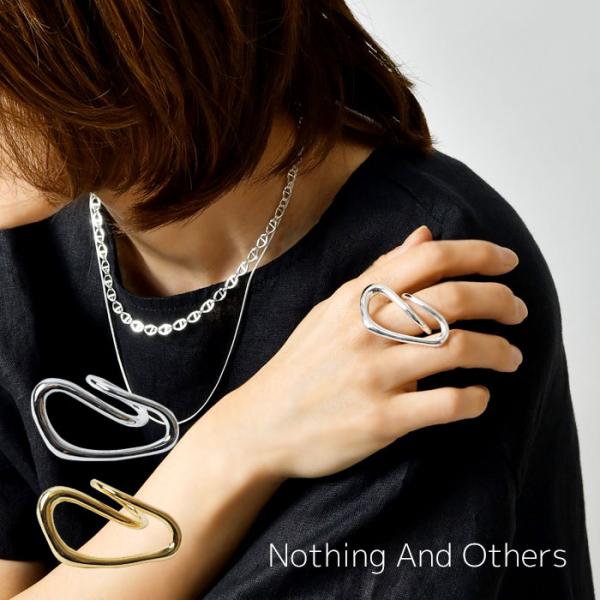 10%OFFクーポン Nothing and Others / ナッシングアンドアザーズ Nuance line triangle Ring / ニュアンスライン トライアングル リング C42210044 母の日