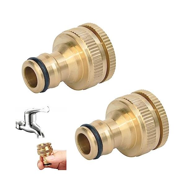 蛇口ニップル 蛇口 コネクター 1/2 3/4 インチ 水道ホース 蛇口 ホース ジョイント 蛇口 シャワー ジョイント 散水ホース 庭 アタッ