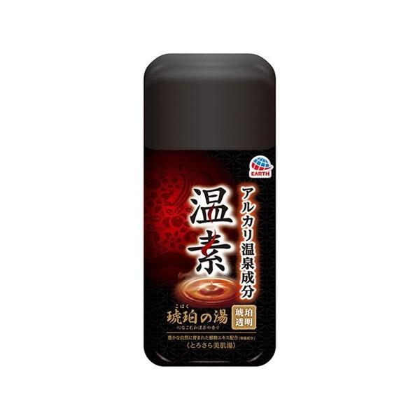 入浴剤 温泉の素 温素 琥珀の湯 本体（600g）透明タイプ/ アース製薬