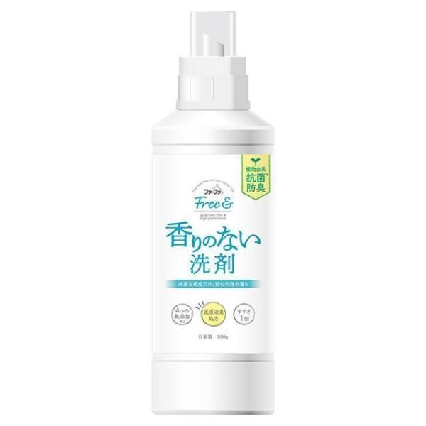 ファーファ フリー& フリーアンド 超コン液体洗剤 無香料 本体（500ｇ）/ NSファーファ