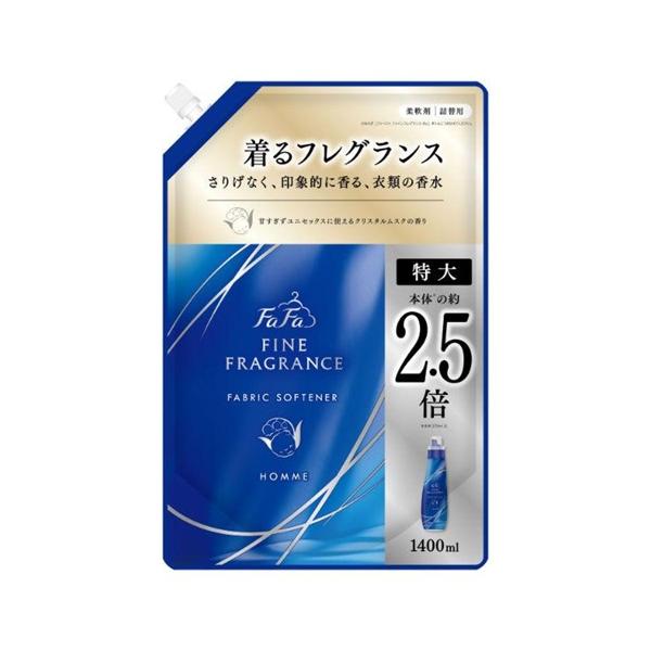 ファーファ ファインフレグランス オム つめかえ用（1400ｍＬ）柔軟剤/ NSファーファ