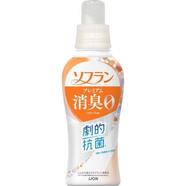 他サイト： ソフラン プレミアム消臭 アロマソープの香り 本体（510mL）柔軟剤/ ライオンの商品画像