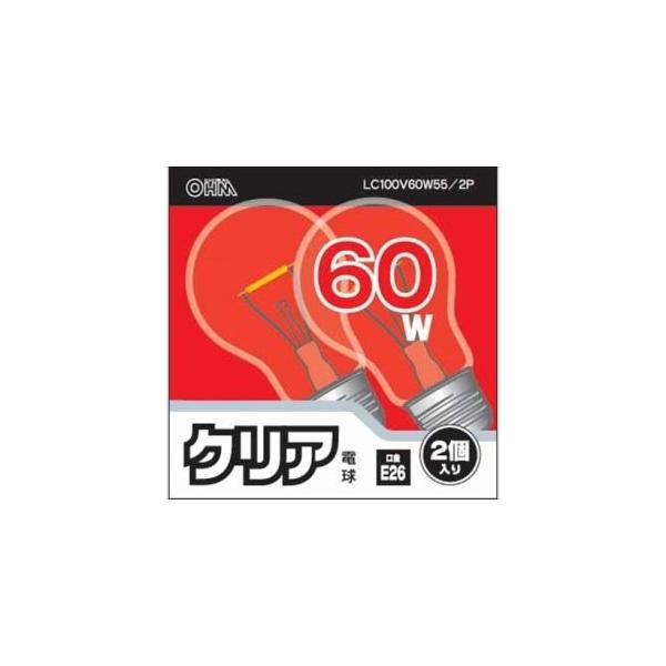 OHM �N���A�d�� LC100V60W55/2P�i2���j/ �I�[���d�@