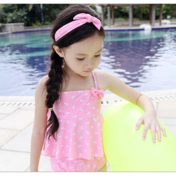ピンク キッズ 水着 ワンピース プール ビキニ 海 女の子 夏 ホルターネック 女児用 スイミング ヘアバンド Buyee Buyee Japanese Proxy Service Buy From Japan Bot Online