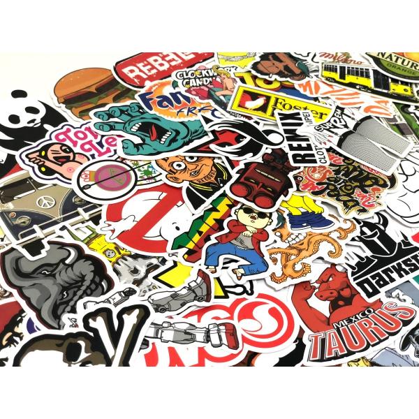 ステッカー 防水シール おもしろキャラ ステッカーボム 100枚 タイプｃ ポイント消化 Buyee Buyee 日本の通販商品 オークションの代理入札 代理購入