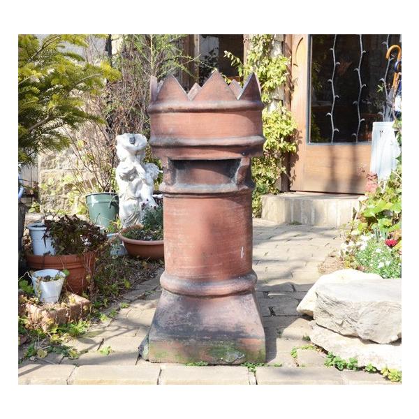 庭 オーナメント オブジェ イギリス 直輸入 オブジェ 直輸入 オーナメント Diy ガーデニング アンティーク キングチムニー Ki1 ガーデン 英国 一点もの