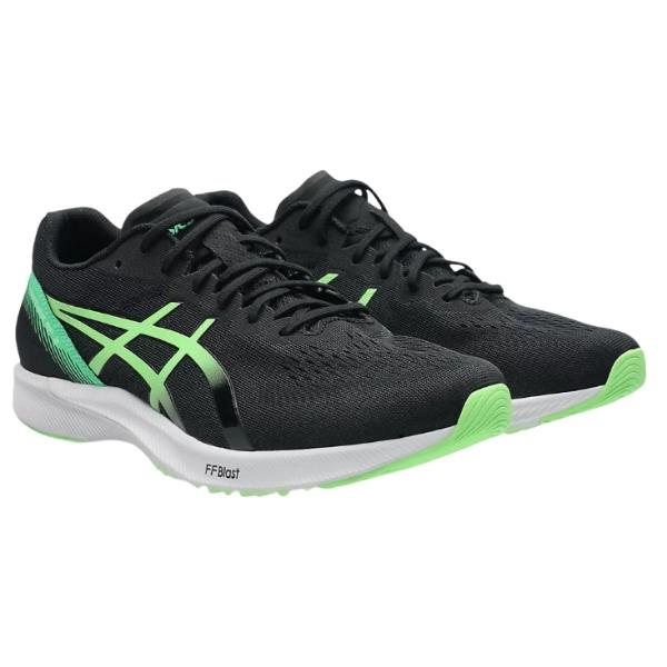 アシックス　ターサーRP3 ワイド　TARTHER RP 3 WIDE　1011B466-003　ランニングシューズ　BLACK/ILLUMINATE GREEN