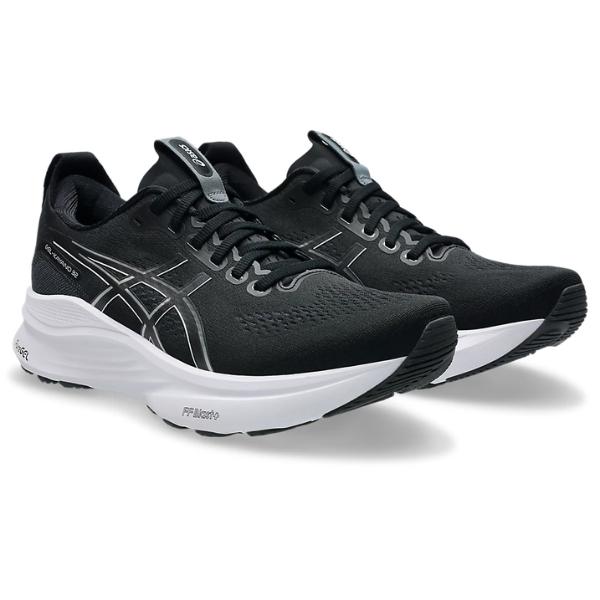 アシックス　ゲルカヤノ３２　EXTRA WIDE　GEL-KAYANO 32 EXTRA WIDE　1011C054-002　ランニングシューズ　Black/White