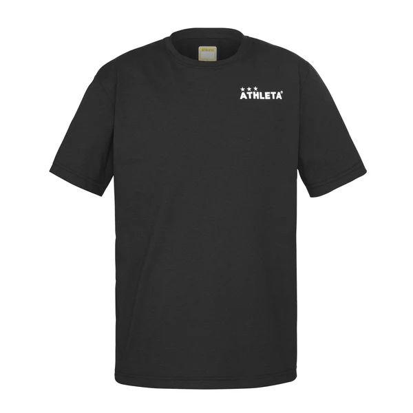 アスレタ選手着用モデルロゴプラTシャツブラックLサイズ
