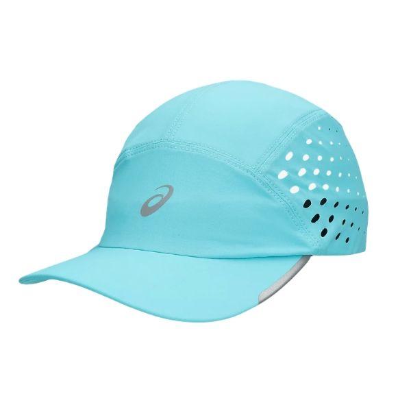 アシックス  PERFORMANCE RUNNING CAP 3013B329-400 ランニング帽子  ENERGY AQUA ランニングキャップ