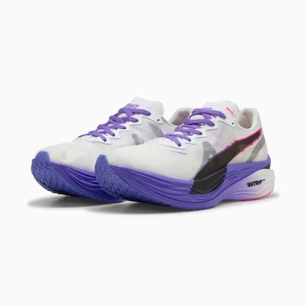 【クーポン対象】　プーマ　メンズ ディヴィエイト ニトロ エリート 3 DIGITOKYO　311917-01　ランニングシューズ　01PUMA White-Dark Amethyst