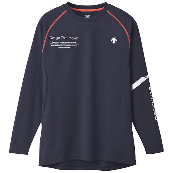 ASICS（アシックス） デサント 長袖バレーボールシャツ DVUWJB50 (NV