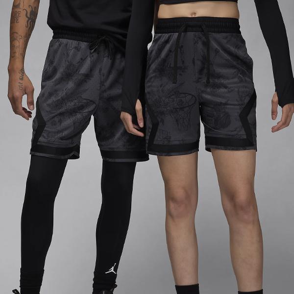 【未使用】ナイキ 黒 ジョーダン アウェイク ダイアモンド ショートパンツ　L 新品 NIKE Jordan×Awake NY ダイヤモンド ショートパンツ L
