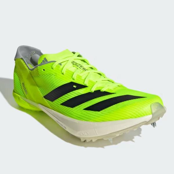アディダス　アディゼロ アンビション / Adizero Ambition　IH5798　中距離用　陸上スパイク　ルシッドレモン/コアブラック/ヘイローシルバー