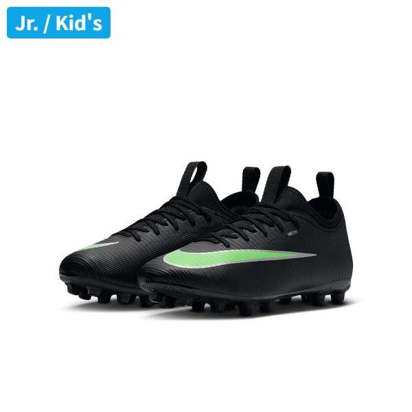 ナイキ NIKE ジュニア マーキュリアル ヴェイパー 17 アカデミー HG(土用) IO1194-001 子供用 サッカー スパイク ブラック/イリュージョングリーン