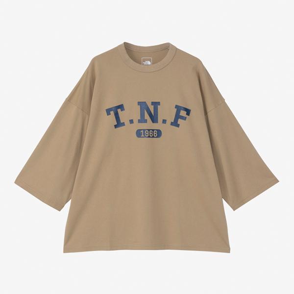 t♡ THE NORTH FACE（ザ ノースフェイス） スリークォーターTNFロゴティー